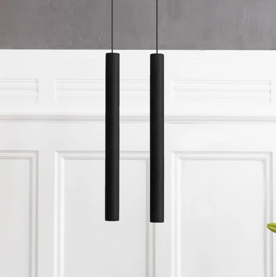 UMAGE Chimes Tall LED-pendellampe, sort eg