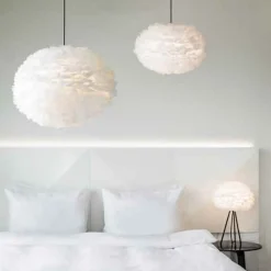 UMAGE Eos Mini bordlampe hvid, sort trefod