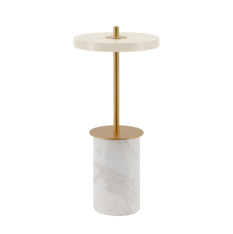UMAGE LED-bordlampe Asteria Move Mini, hvid 26 cm IP44