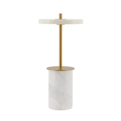 UMAGE LED-bordlampe Asteria Move Mini, hvid 26 cm IP44