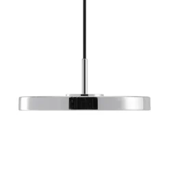 UMAGE LED-hængelampe Asteria Micro, poleret stål, Ø 15 cm