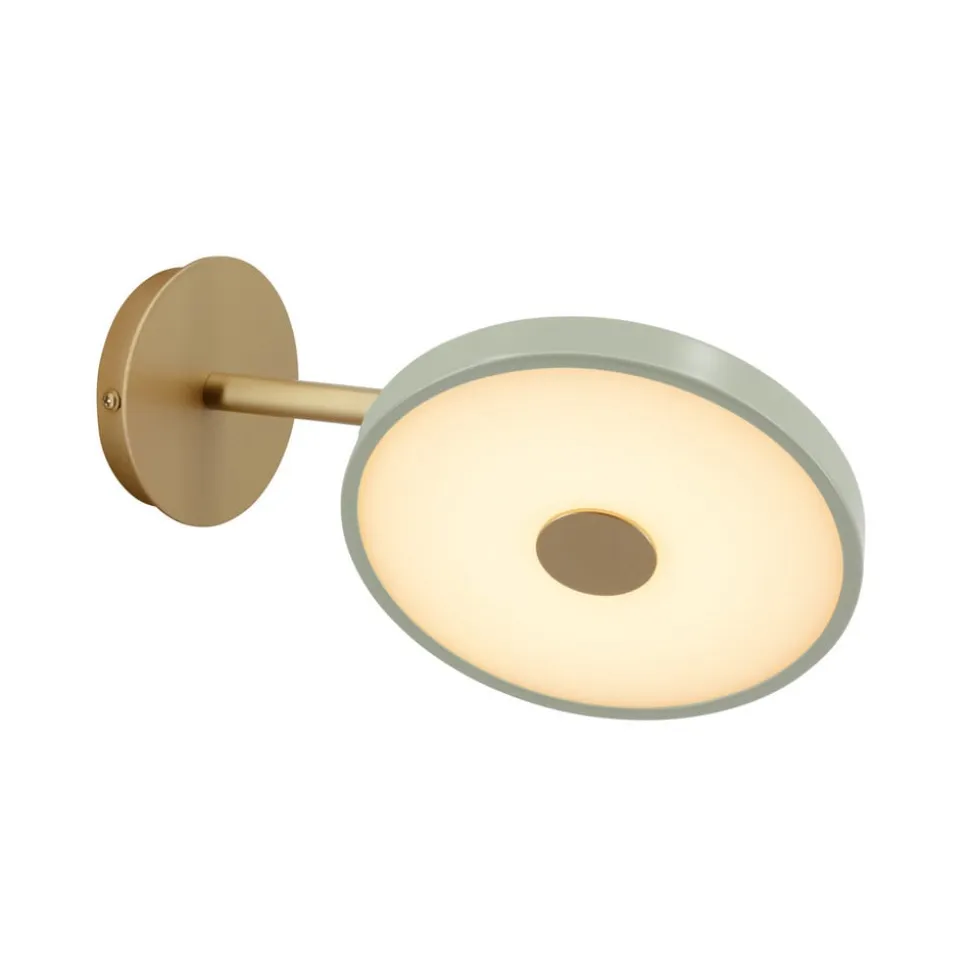UMAGE LED-væglampe Asteria Short, lysegrøn, 25 cm stik