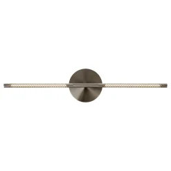 UMAGE LED-væglampe Omni, stålfarvet, længde 74 cm