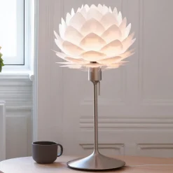 UMAGE Silvia Mini bordlampe, hvid, stål