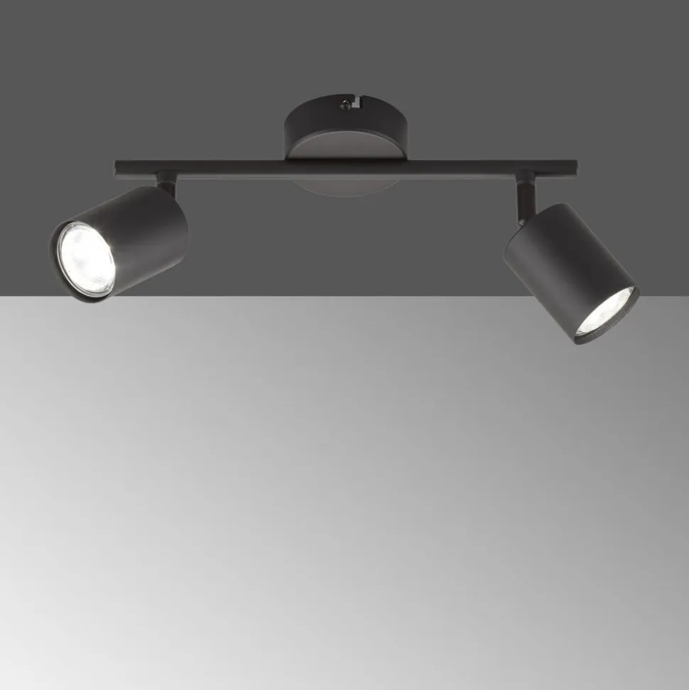 Vano LED-loftspot, sort, 2 lyskilder