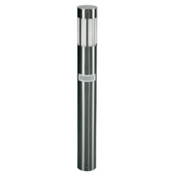 Vejlampe 475, stål, højde 90 cm, bevægelsessensor