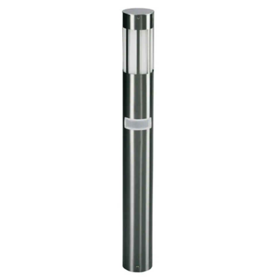 Vejlampe 475, stål, højde 90 cm, bevægelsessensor