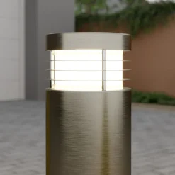 Vejlampe Caramia, stål, saltvandsresistent
