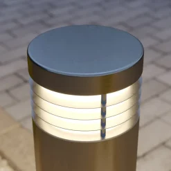 Vejlampe Caramia, stål, saltvandsresistent