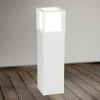 Vejlampe Henry, hvid, højde 60 cm, aluminium/stål