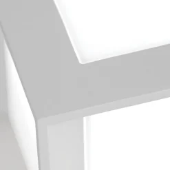 Vejlampe Henry, hvid, højde 60 cm, aluminium/stål