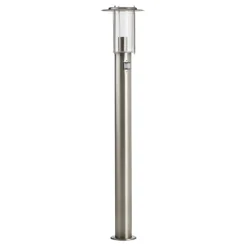 Vejlampe York, stål, bevægelsessensor, IP44