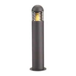 Vejlampen Kurt, grå, metal, 100 cm høj, E27, IP44