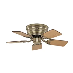 Ventilator Classic Flat III messing antik Ø 75 cm