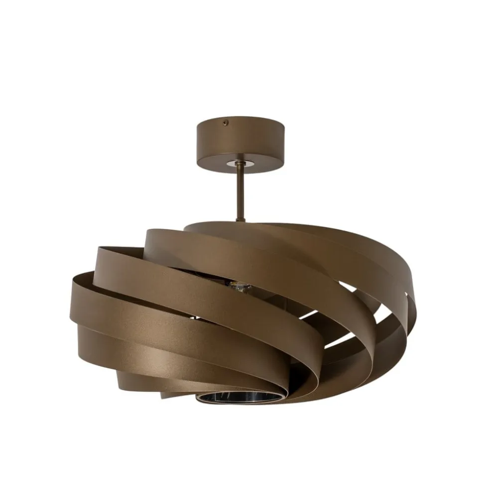 Vento loftlampe, kaffebrun, Ø 50 cm