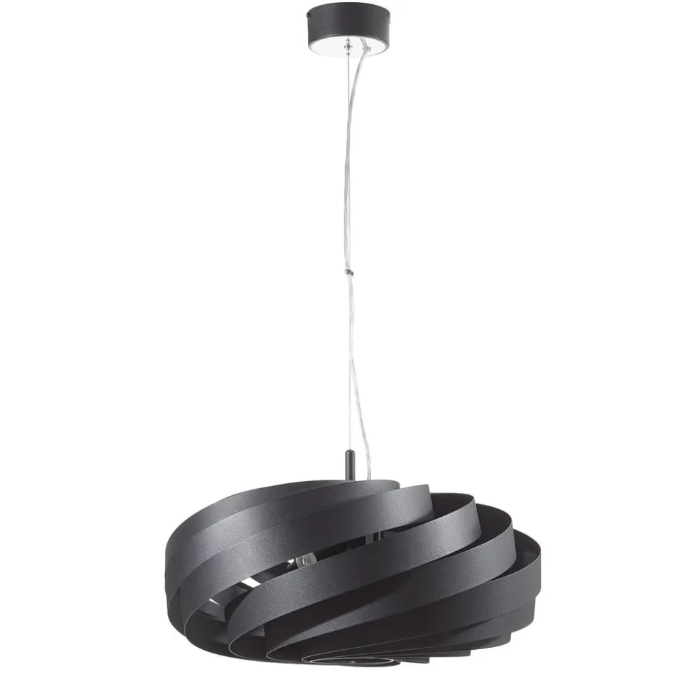 Vento-pendel, sort, Ø 60 cm, metal, E27