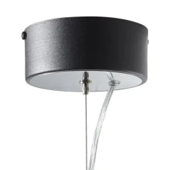 Vento-pendel, sort, Ø 60 cm, metal, E27