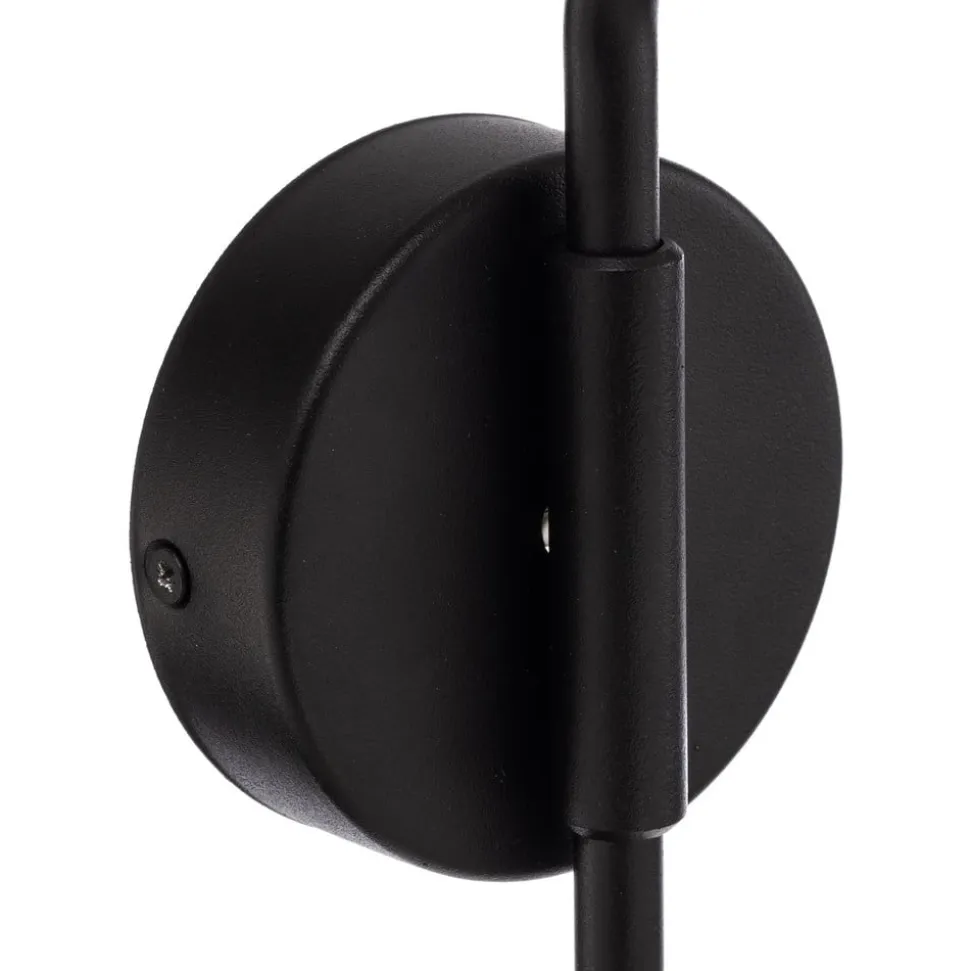 Væglampe Avalone udhæng 34 cm sort/messing