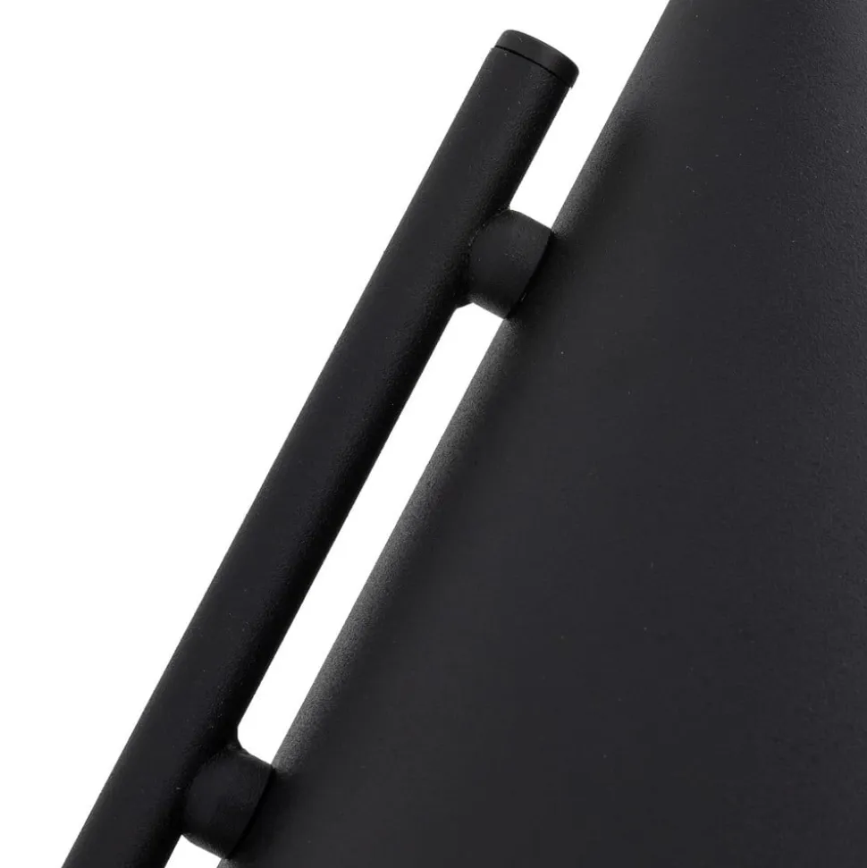 Væglampe Cono, 1 lyskilde, sort, E27