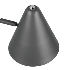 Væglampe Cosima, antracit, udhæng 54 cm, metal
