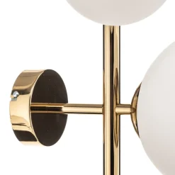 Væglampe Dione, 3 lyskilder, guld