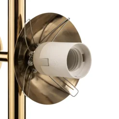 Væglampe Dione, 3 lyskilder, guld