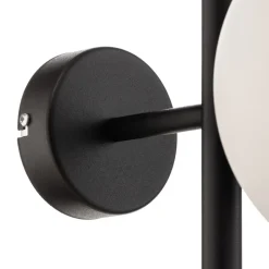Væglampe Dione, 3 lyskilder, sort