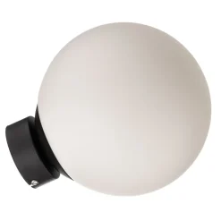 Væglampe Dione, vægbeslag sort