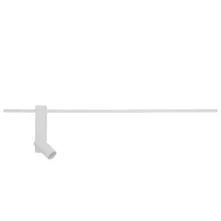 Væglampe EASY LEFT, hvid, bredde 80 cm, metal, GU10 + LED