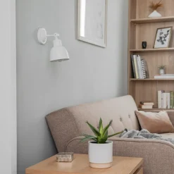 Væglampe Emoti, 1 lyskilde, hvid