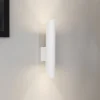 Væglampe Eye Cut, hvid
