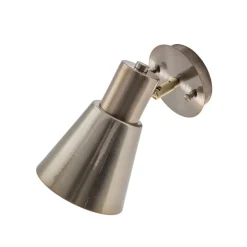 Væglampe Kem, messing, metal, højde 22 cm, E27