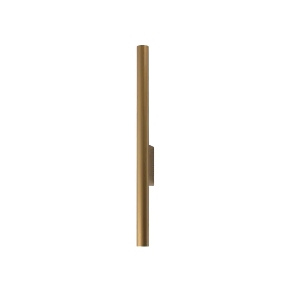 Væglampe Laser, guldfarvet, metal, 40 cm høj, G9