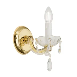 Væglampe Marie Claire, krystalglas, 1 lyskilde