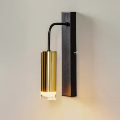 Væglampe Shine, guld
