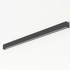 Væglampe Straight L, 122 cm, grafit