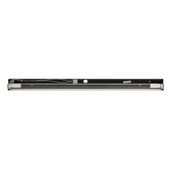 Væglampe Straight L, 122 cm, sort