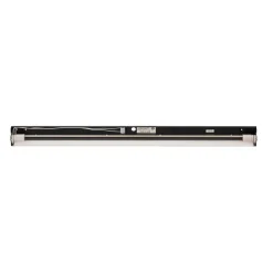 Væglampe Straight M, 92 cm, sort