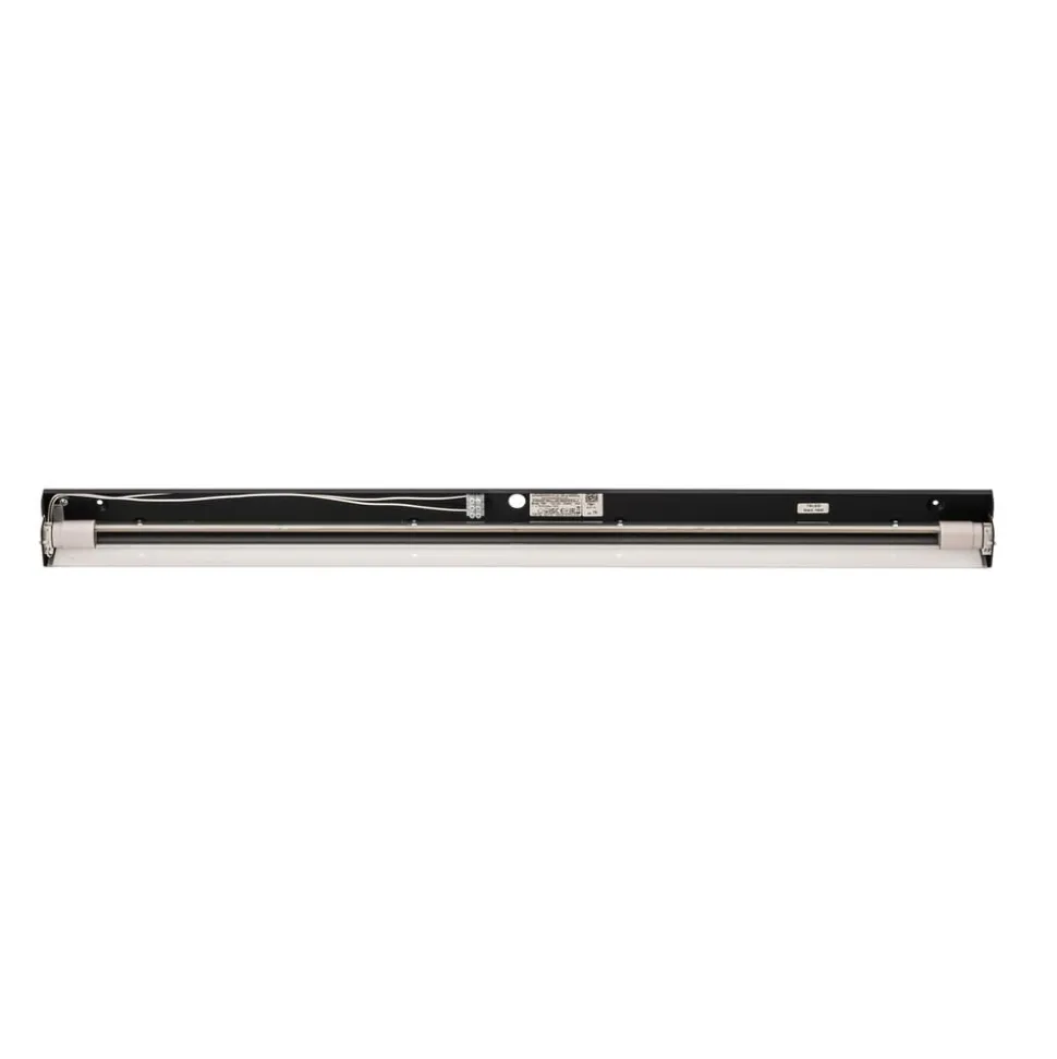 Væglampe Straight M, 92 cm, sort