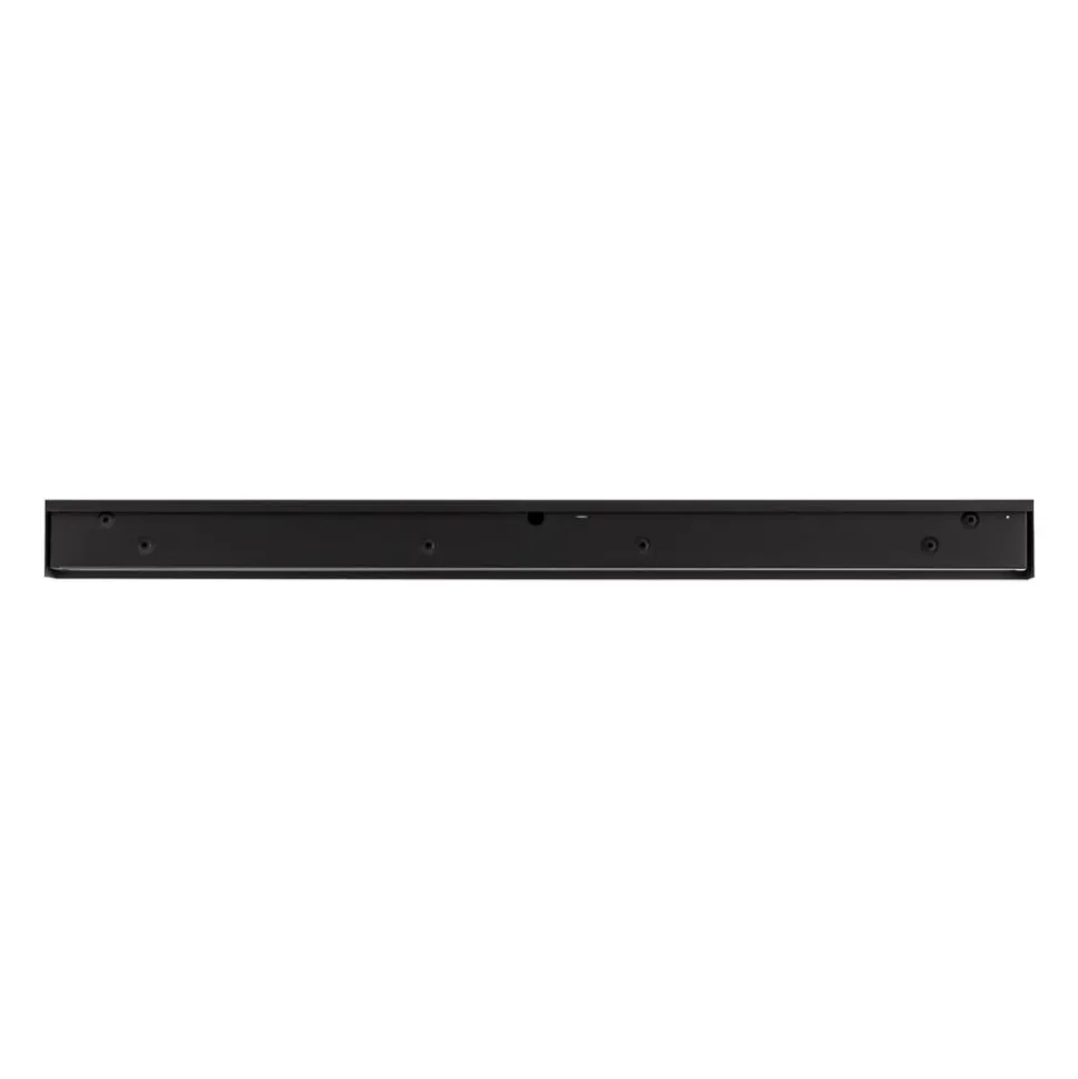 Væglampe Straight M, 92 cm, sort