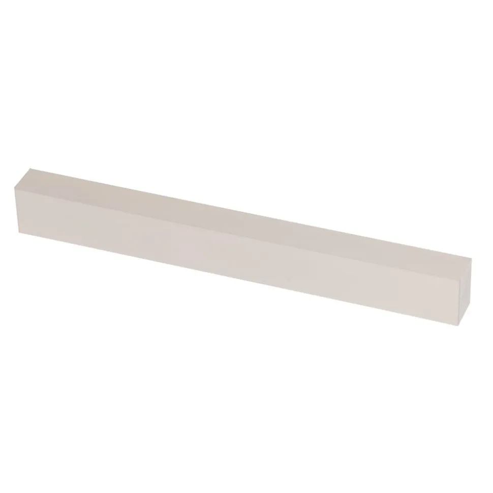 Væglampe Straight S, 62 cm, hvid