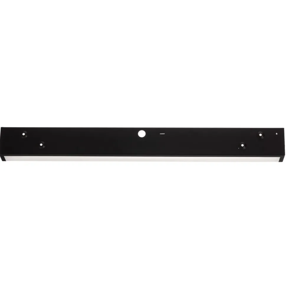 Væglampe Straight S, 62 cm, sort