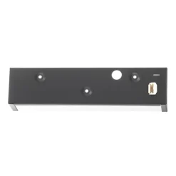 Væglampe Straight XS, bredde 26 cm, grafit