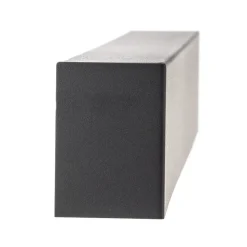 Væglampe Straight XS, bredde 26 cm, sort