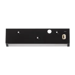 Væglampe Straight XS, bredde 26 cm, sort