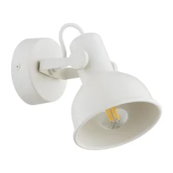 Væglampe Trogir, beige, Ø 11,5 cm, metal