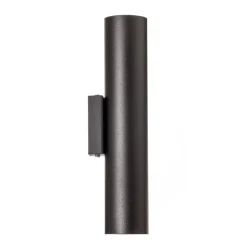 Væglampe Tube op/ned, sort