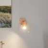 Vægspot Cre i træ, 1 lyskilde