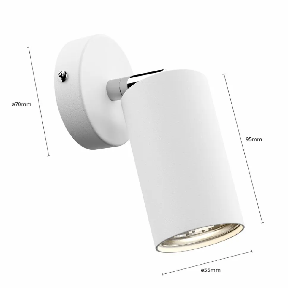 Vægspot Eye Spot 1 lyskilde, hvid