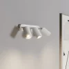Vægspot Eye Spot med 3 lyskilder, hvid